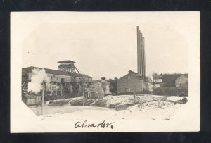 RPPC ALMA NEBRASKA PLANT FACTORY VINTAGE REAL PHOTO POSTCARD