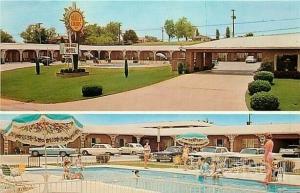 MS, Tupelo, Mississippi, Town House Motel, Multi View Pool, Dexter Pres 62122-B