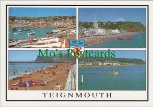 Devon Postcard - Teignmouth Views. Beach Scenes RR19877