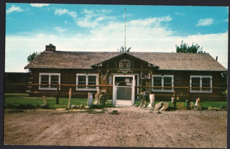 Montana MILES CITY Range Riders Museum on Highway 10 and 12 - Chrome