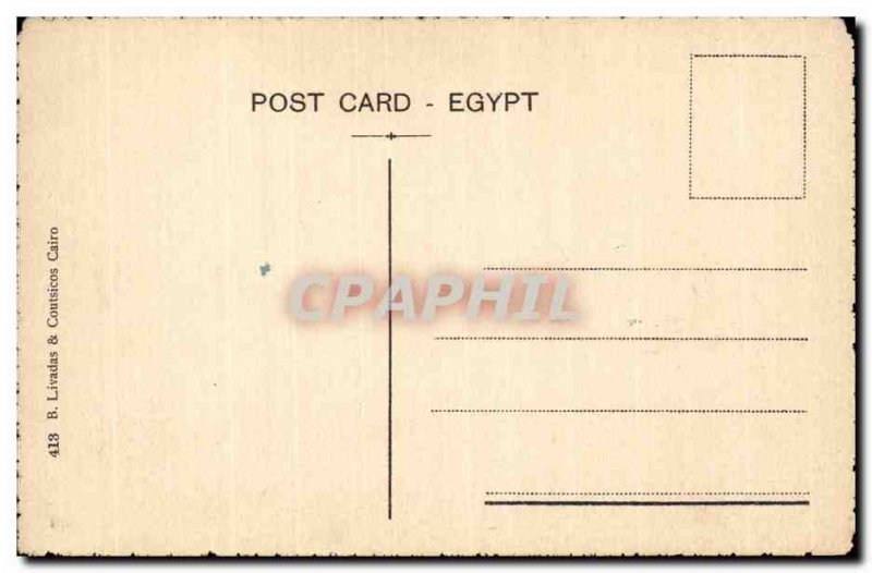 Postcard Ancient Egypt Egypt Heliopolis Boulevard Abbas