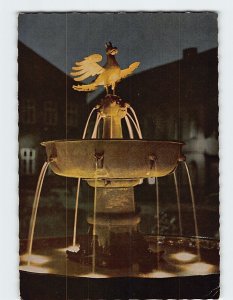 Postcard Market fountain, 13th century, Goslar, Germany