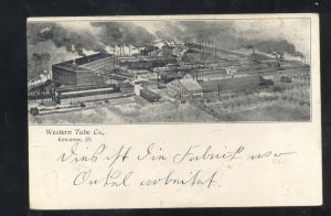 KEWANEE ILLINOIS WESTERN TUBE COMPANY FACTORY DUNDEE ILL VINTAGE POSTCARD