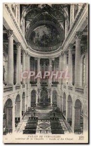 Old Postcard Place De Versailles Interior of the Chapel Organ