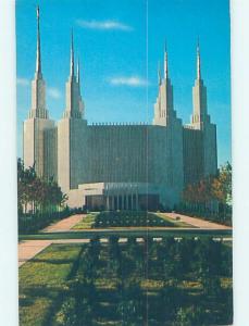 Unused Pre-1980 MORMON CHURCH Kensington Maryland MD A7805