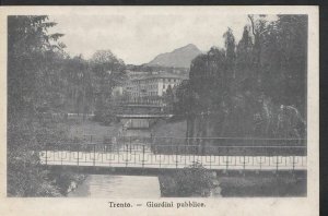 Italy Postcard - Trento - Giardini Pubblice    A6510