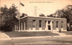 New Jersey Linden Post Office 1942