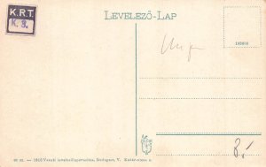 A188 Hungary Pecs Latkepe General View vintage postcard