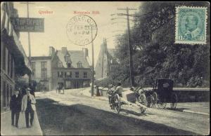 canada, QUEBEC, Mountain Hill, Horse Cart, Tailor (1909)