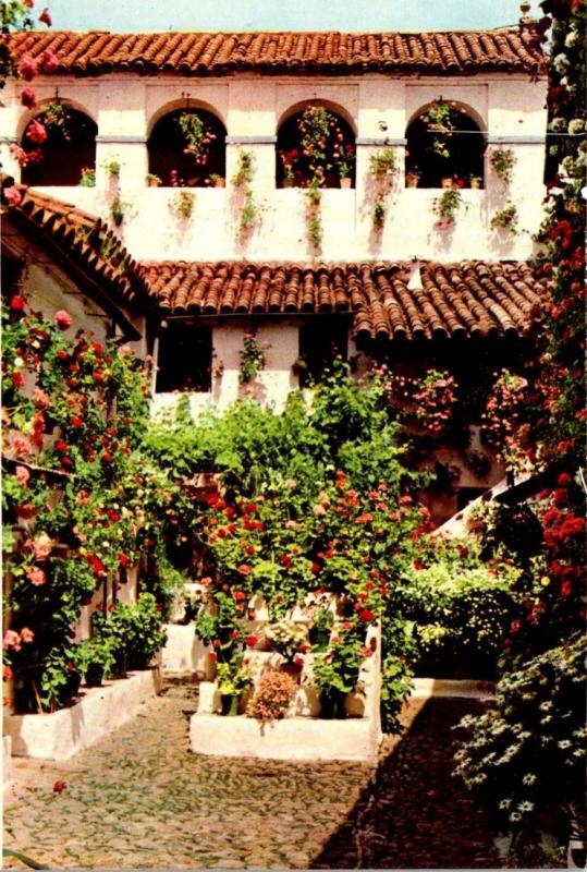 Spain Cordoba Typical Cordovan Court