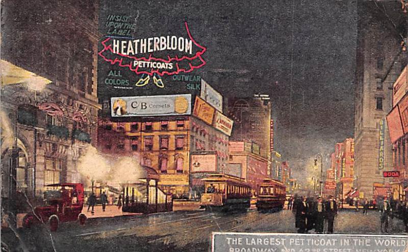 Heatherbloom Petticoats Advertising 1910 