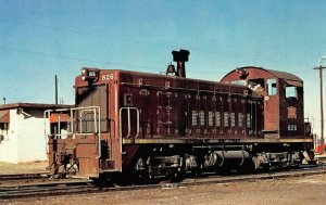 ROCK ISLAND RAILROAD Amarillo, TX Model SW-8 Train 1971 Postcard