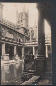 Somerset Postcard - Roman Bath & Abbey, Bath    T1069
