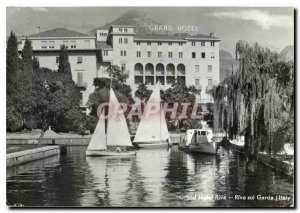 Postcard Moderne Grand Hotel Riva Italy