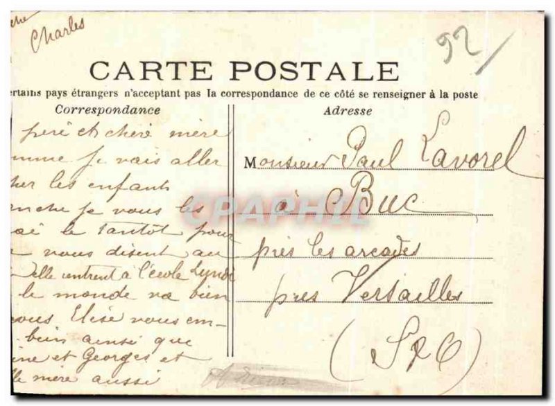 Old Postcard Boulogne sur Seine TOP walking