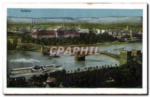 Old Postcard Koblenz Boat
