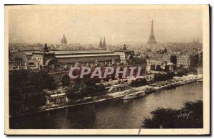 Postcard Old Paris while strolling the Seine Quai d'Orsay