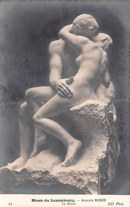 Le Baiser Auguste Rodin Unused 