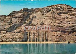  Modern Postcard Abu Simbel Small Rock'n'roll Temple Hathor Temple