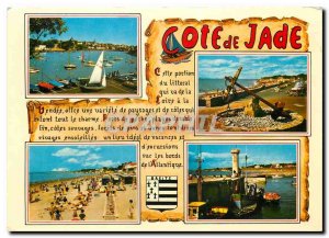 Modern Postcard La Cote Jade If etenddant Loire has the vendee