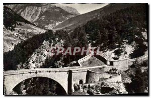 Postcard Old Bridge Asfeld Briancon HA Basically Col de Mont Genevre and left...