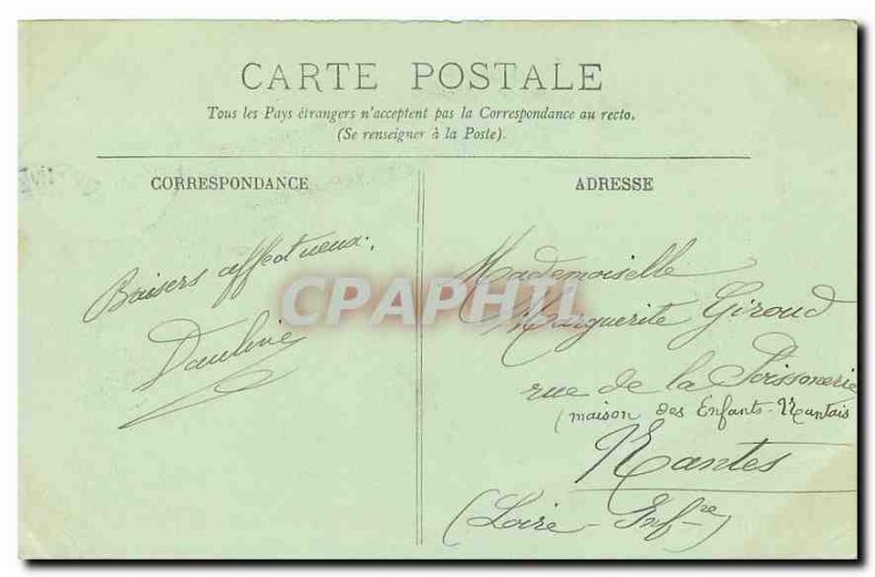 Old Postcard Paris Pont Alexandre III