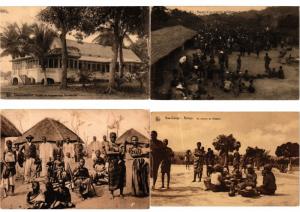 BELGIAN CONGO AFRICA 52 CPA AFRIQUE Vintage Postcards pre-1940 PART I.