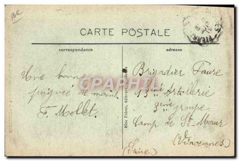 Old Postcard Mountaineering One of Cauterets Pyrenees Folklore guide