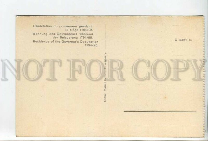 438094 Luxembourg Vintage postcard