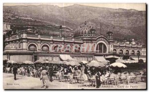 Old Postcard Carlo Monaco Cafe de Paris