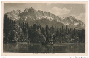 Badersee Und Die Zugspitze, Germany, 1900-1910s #2
