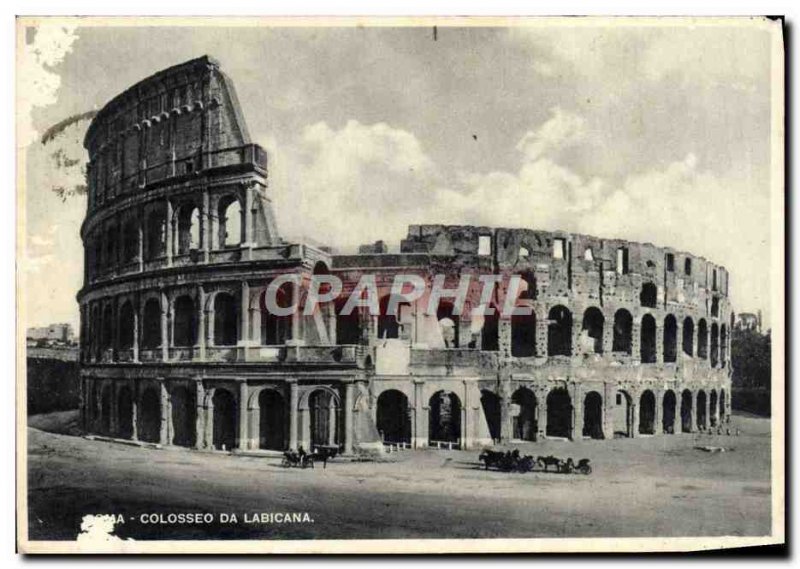 Postcard Modern Colosseo Labicana da Roma