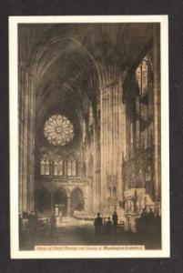 DC Design Episcopal Cathedral WASHINGTON Postcard PC