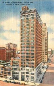 OH, Toledo, Ohio, Madison Avenue, Trust Building, Tichnor No. 71103