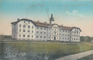 The Orphanage of the National Railway Society Koszeg Hungary Kőszeg postcard
