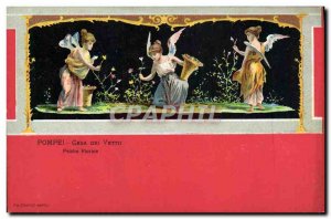 Postcard Ancient Pompeii Casa Dei Vetti Psiche Florale