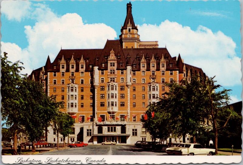 Bessborough Hotel Saskatoon Saskatchewan SK Sask Unused Vintage Postcard D45 