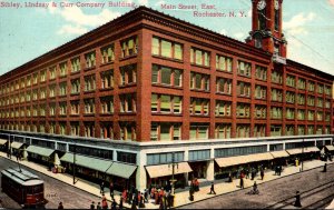 New York Rochester Trolley At Sibley Lindsay & Curr Company Department Store ...