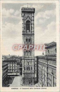 Old Postcard Firenze Il Campanile della cattedrale glotto