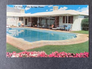 Bob Hope's Palm Springs Home Palm Springs CA Chrome Postcard H1142083558