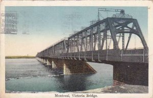 Canada Quebec Montreal Victoria Bridge 1926