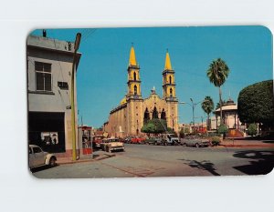 Postcard View of the Basilica on the main plaza, Mazatlán, Mexico