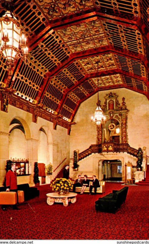 California Los Angeles Biltmore Hotel Lobby