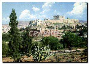 Postcard Modern Athens General view of Acropolis