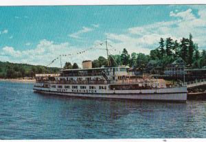 New Hampshire Lake Winnipesaukee M V Mount Washington Leaving The Weirs