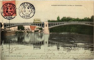 CPA NOGENT-sur-MARNE - Le Pont de CHAMPIGNY (390242)