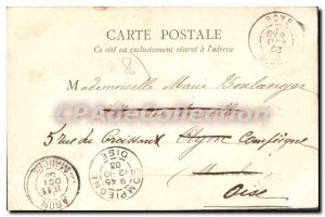 Postcard Old House Collegiate Roye