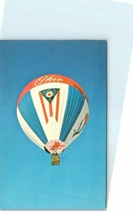 Postcard - The Official State of Ohio Balloon - Barberton, Ohio