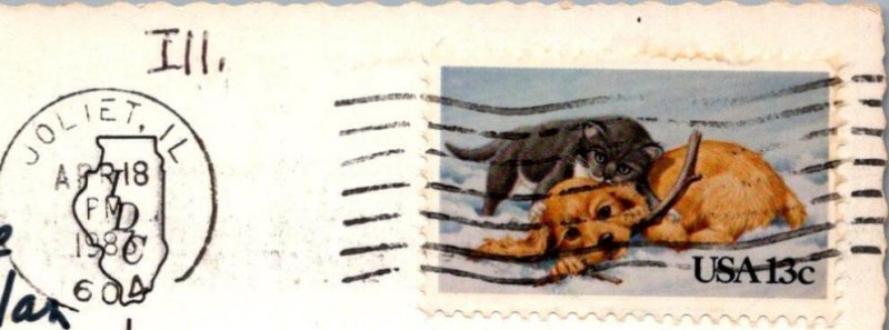 America Postcard - Chicago Skyline, Illinois. Posted 1983 - RR20197