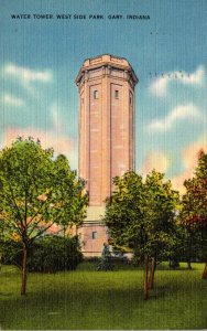 Indiana Gary West Side Park Water Tower 1939